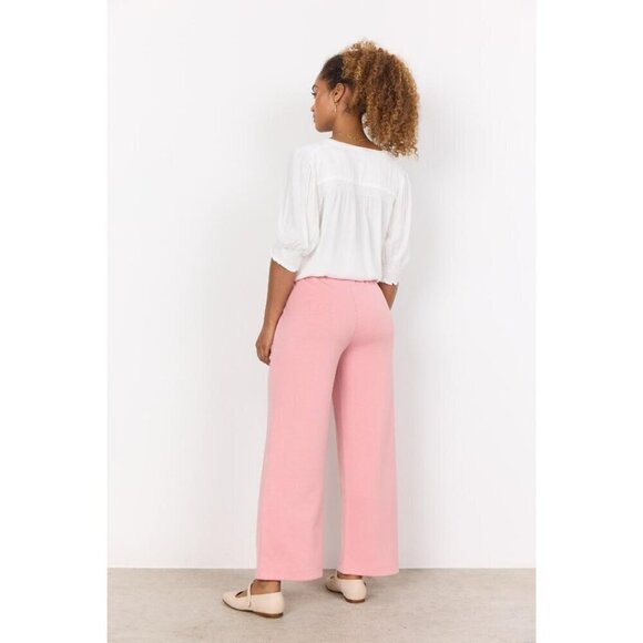 NWT SOYA CONCEPT Banu 33 Blush Pink Soft Sweat Pants - Picture 3 of 5